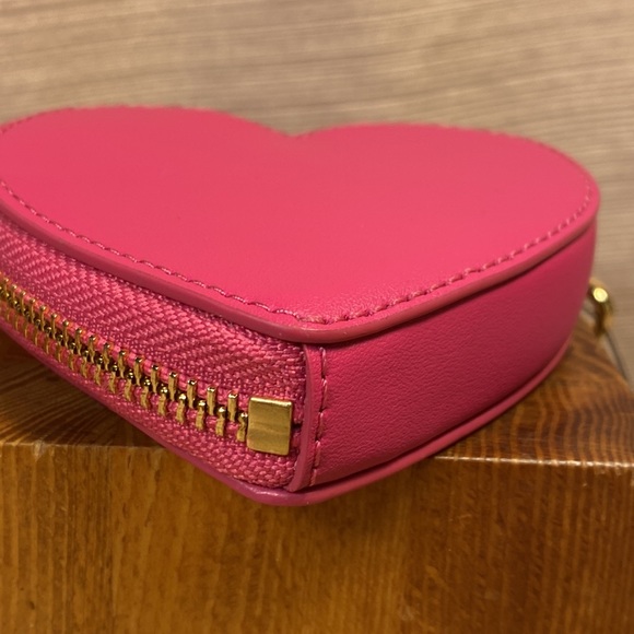 Ralph Lauren NWT leather heart keychain/mini wallet - Picture 9 of 10